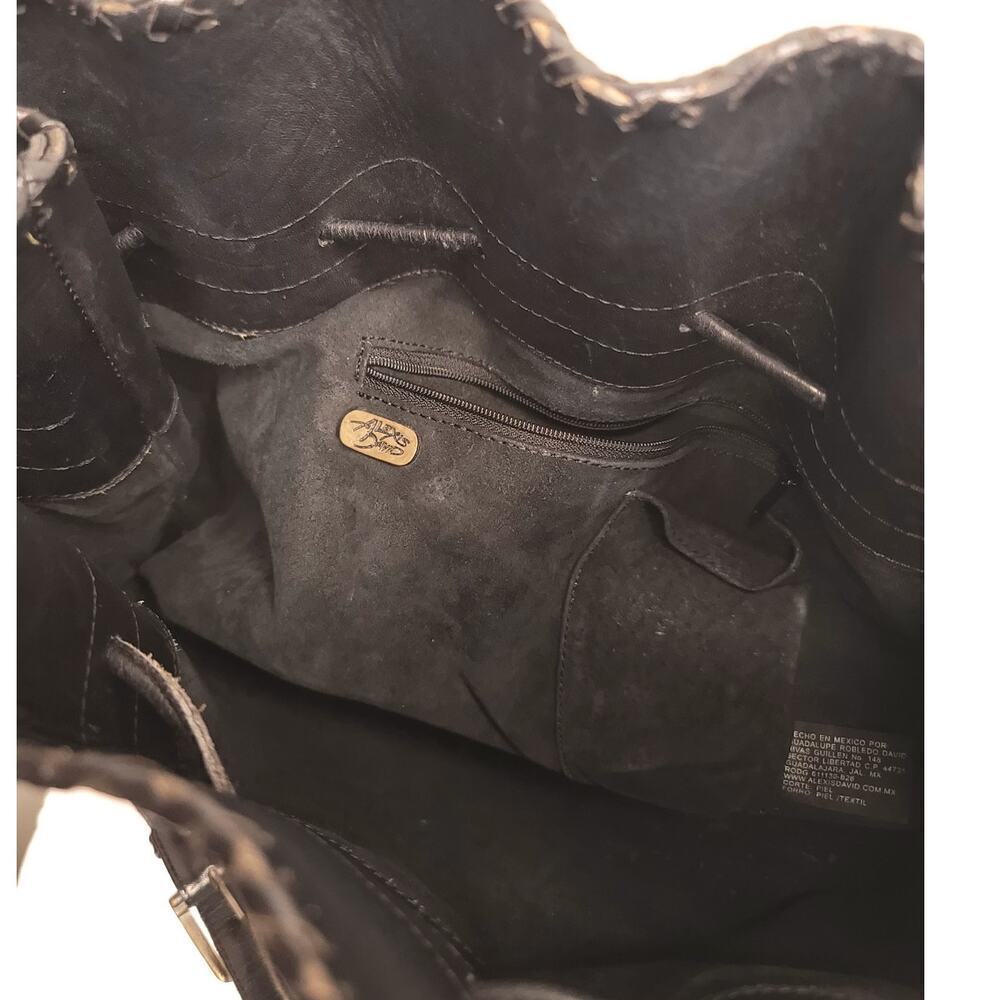 Alexis David Paola Leather vintage shoulder bag - Picture 9 of 9